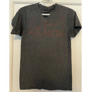 Small Atlanta v-neck tee